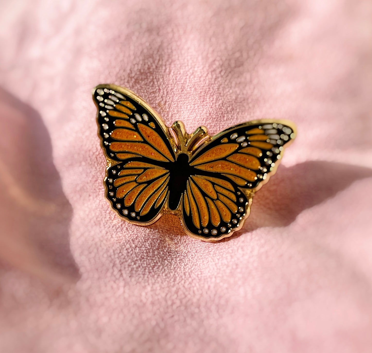 Monarch Butterfly Enamel Pin