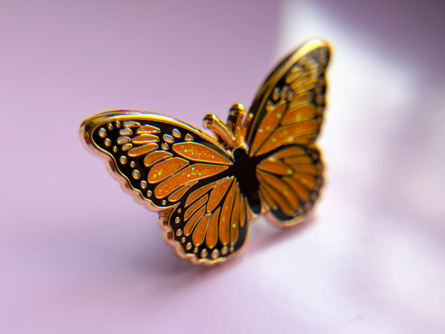 Monarch Butterfly Enamel Pin