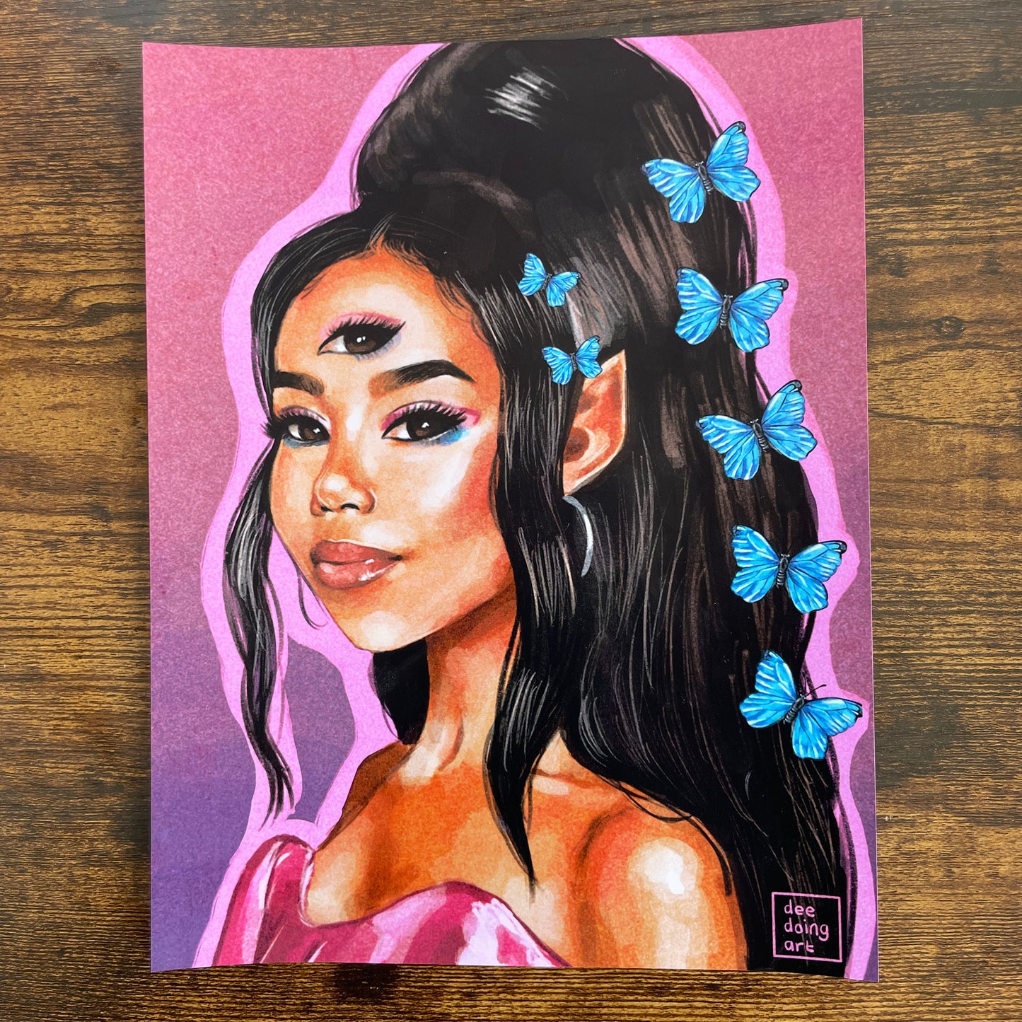 P*ssy Fairy Jhené Aiko Art Print