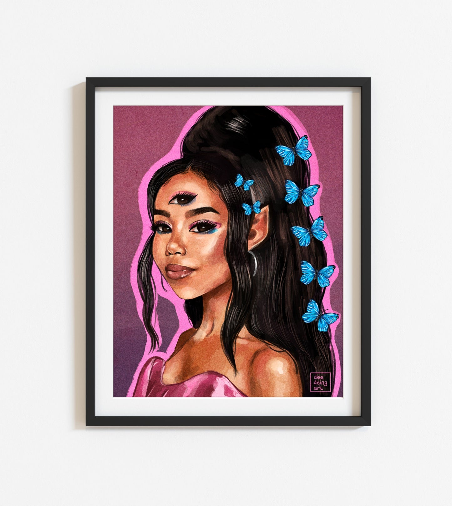 P*ssy Fairy Jhené Aiko Art Print